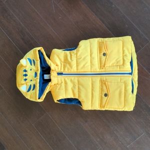 Like new Little Me 2T fleece lined vest